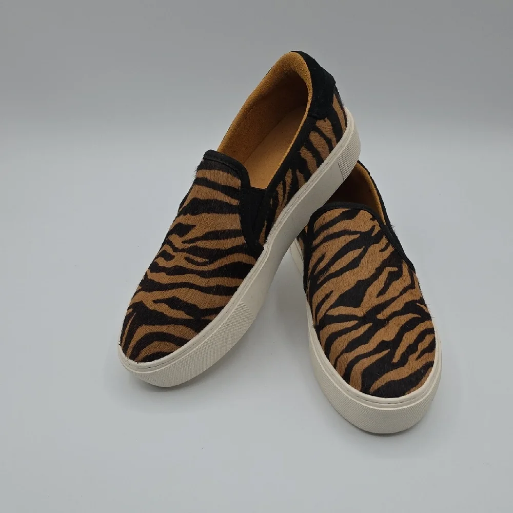 UGG Brown and Black Animal Print Loafers